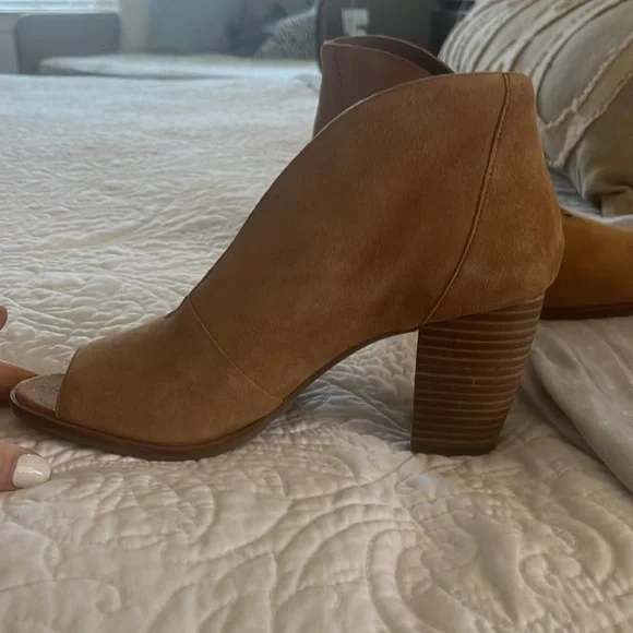 Lucky brand open toe bootie - Picture 3 of 4